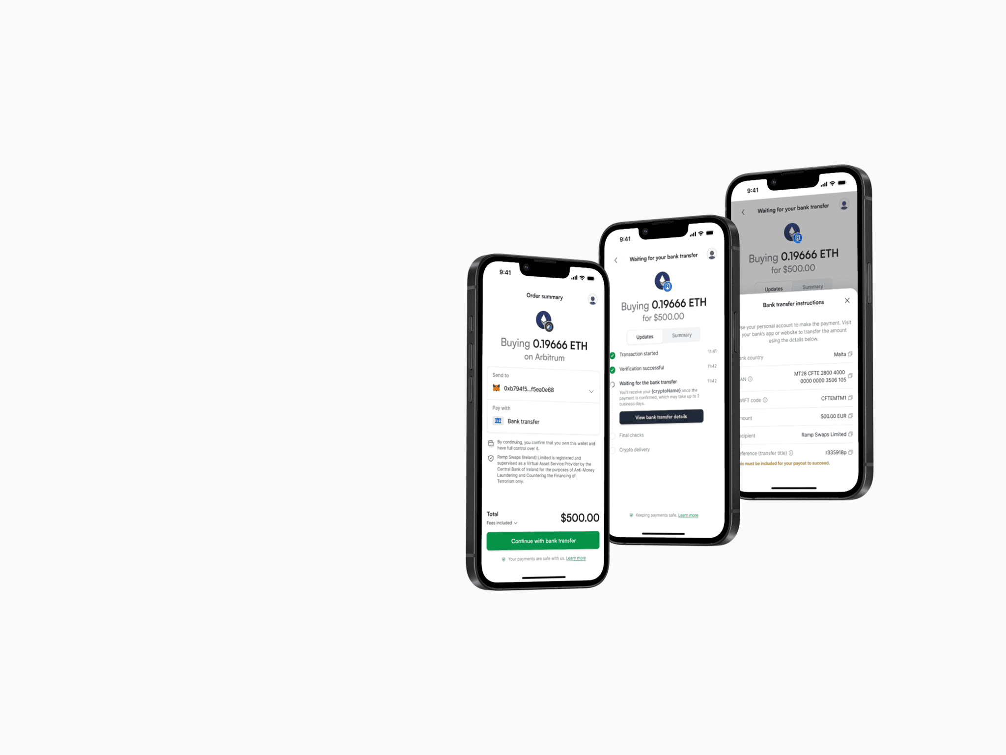 Second bank transfer internal test